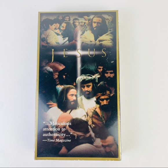 Jesus (VHS, 1979) also known as The Jesus Film Brian Deacon BRAND NEW SEALED - Picture 1 of 4
